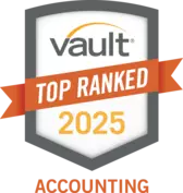 Vault: Top Ranked 2025 Accounting